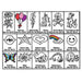 "Smiley Face Stamp Makeup - Disguise Stix Stampt Oos"