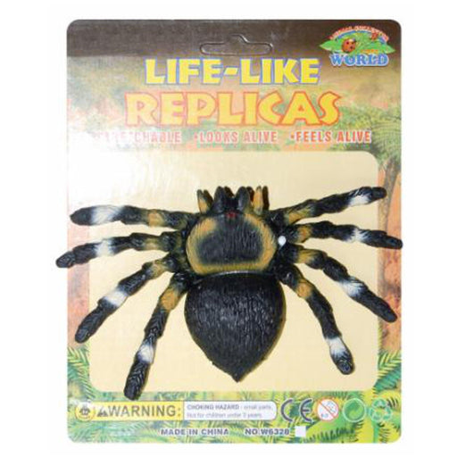 Soft Spider Plush Toy - 3"X6" - Bulk Pack Of 24/96.