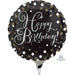 Sparkling Birthday 9" Mylar Balloon