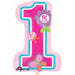 Butterfly Garden 1st Birthday SuperShape Foil Balloon