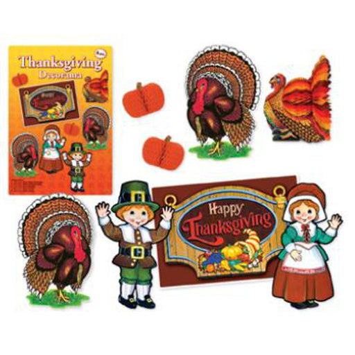 Thanksgiving Decorations 8/Pkg