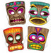 "Tiki Masks - 4 Pack, 10 Inch"