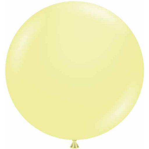 "Tuftex 36" Lemonade Yellow Balloons - Pack Of 10"