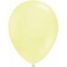 Tuftex 5" Lemonade Yellow Balloons, 50/Bag