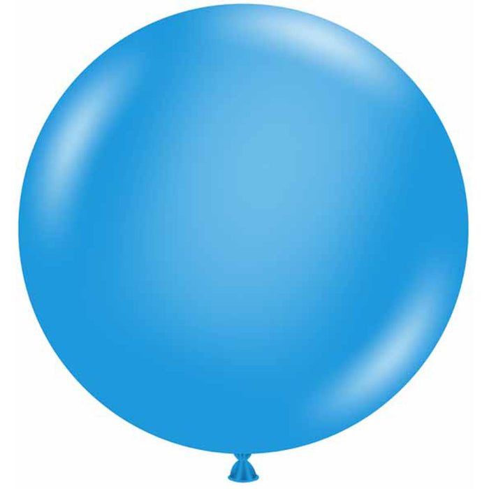 "Tuftex Blue Balloons - 24" Standard (25/Bag)"