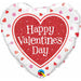 "Valentine'S Glittery Red Heart Package - 18 Inches"