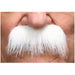 White Moustache - Elegant And Stylish