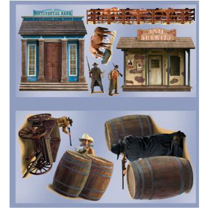 Wild West Props 9/Pkg.