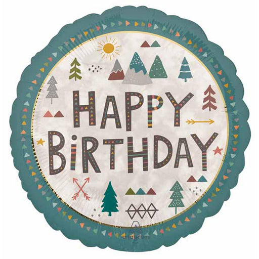 Wilderness Birthday 28" Foil Balloon (3/Pk)