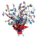 Vibrant Thirties: Multicolor 30 Gleam 'N Burst Birthday Centerpiece (3/Pk)