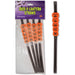 Jack-O-Lantern Straws - Fun and Festive Halloween Party Decoration (4/Pk)