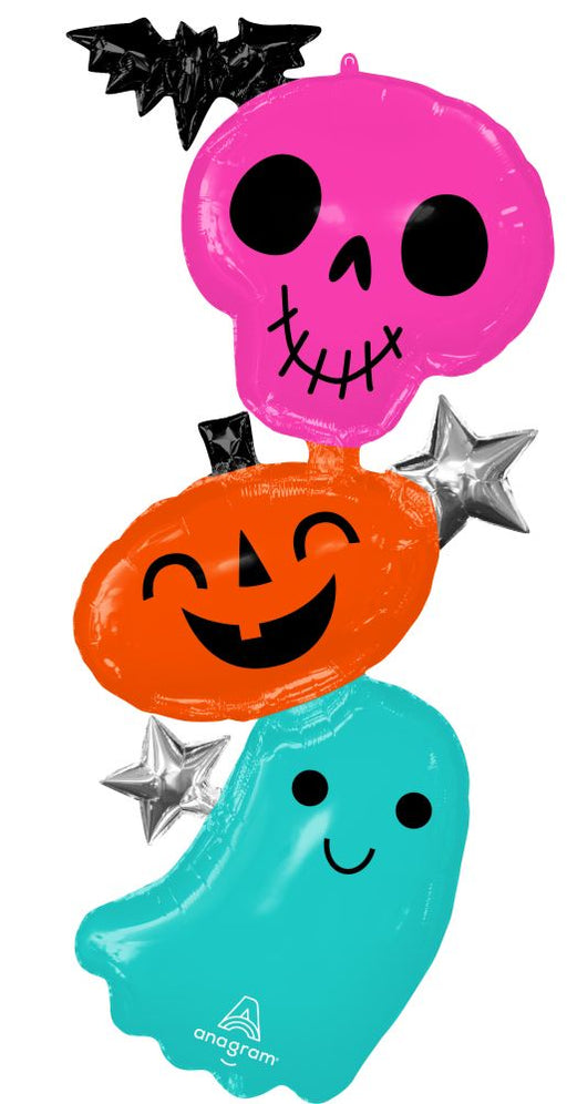 Halloween Characters 53" Multi P72 Pkg