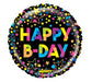 Colorful 21" Birthday Balloon Package (5/Pk)