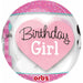 Minnie Mouse 1st B-Day Orbz Balloon (3/Pk)