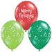 11'' Christmas Ornaments Balloons  (50/Pk)