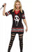 Adult Ghost Face Dress Costume Small 4-6 (1/Pk)