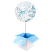 36-inch Giant Blue Confetti Balloons 15ct - Shimmer & Confetti