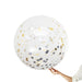 36-inch Giant Gold and Silver Confetti Balloons 5ct - Shimmer & Confetti