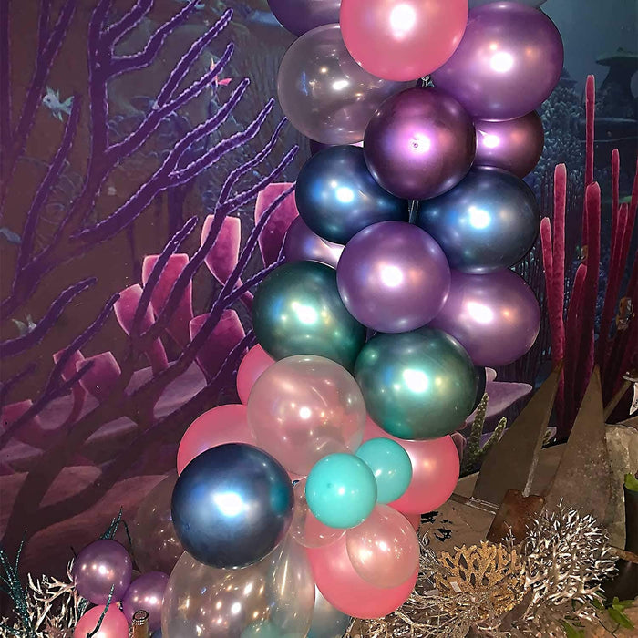 Premium Mermaid Balloon Garland and Arch Kit - Main 5