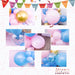 16-Foot DIY Gender Reveal Balloon Garland and Arch Kit - Pink, Blue and Gold - Main 2
