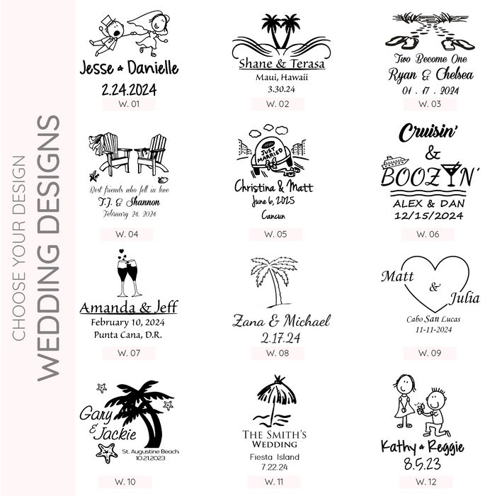 Personalized Flip Flop Bottle Opener | Destination Bridal Shower & Wedding Favors