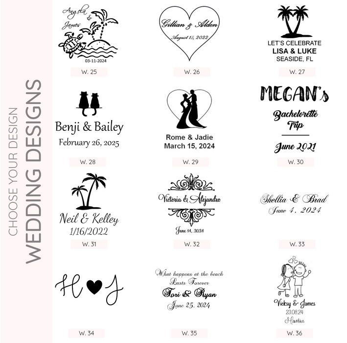 Personalized Flip Flop Bottle Opener | Destination Bridal Shower & Wedding Favors