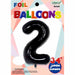 Number #2 Black