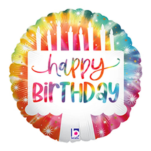 Tie-Dye Cake Hbd 9"