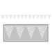 Winter Snowflake Pennant Banne