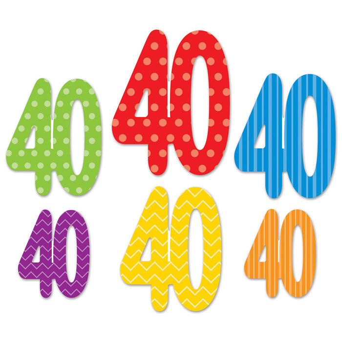 40 Cutouts  6/Pkg