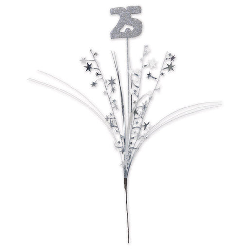 Glittered 25 Star