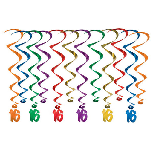 #16 Whirls 12/Pkg