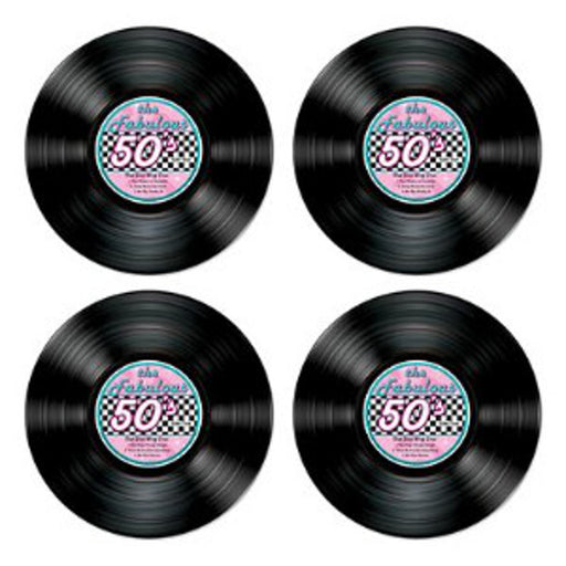 Record Cutouts 4/Pkg