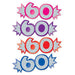 Sparkling Mini Glittered Foil Cutouts Festive Decorative Accents for Any Occasion (24/Pk)
