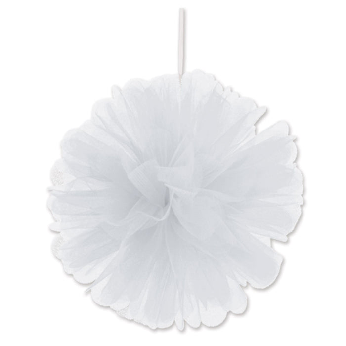 Tulle Balls White