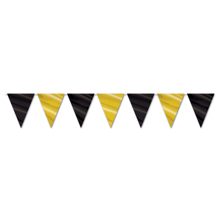 Black & Gold Pennant