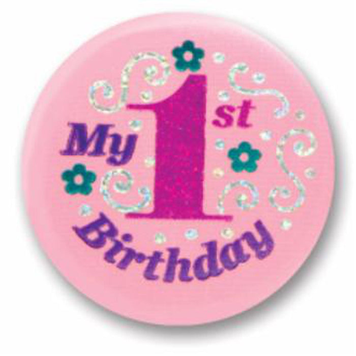 My 1St Birthday Pink