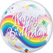 A colorful and magical addition to birthday celebrations, showcasing unicorns in a vibrant display