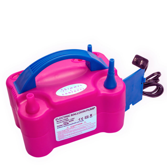 Electric Balloon Pump Shimmer & Confetti