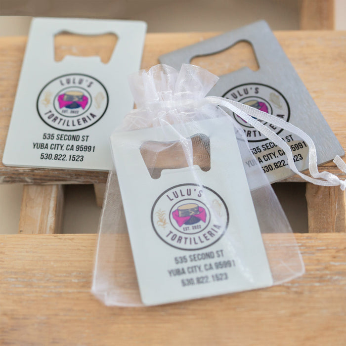 Custom Credit Card Bottle Opener