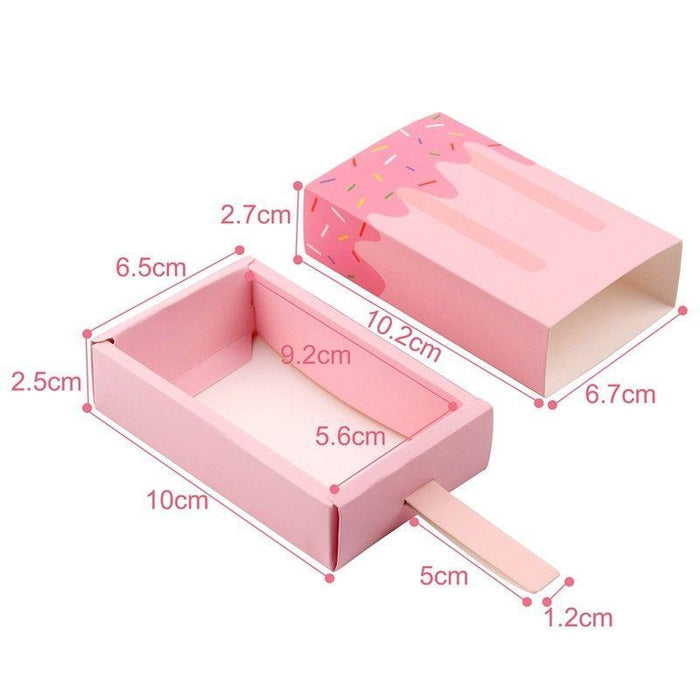 Ice Cream Party Favor Boxes 20ct - Shimmer & Confetti